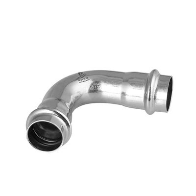 ZF006不锈钢90°弯头A